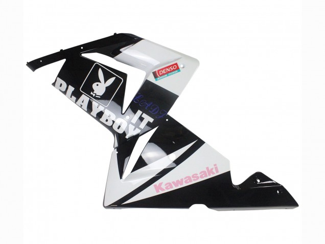 2004-2005 Kawasaki ZX10R Motorcycle Fairings - Black Pink White Playboy Motul Canada