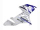 2004-2005 Kawasaki ZX10R Motorcycle Fairing - Black White Canada