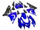 2004-2005 Kawasaki ZX10R Motorcycle Fairings - Blue Black Ninja Canada