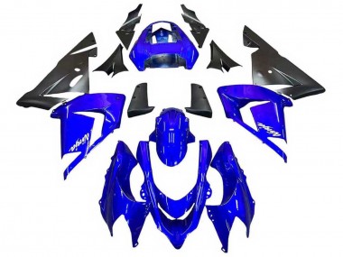 Online 2004-2005 Kawasaki ZX10R Motorcycle Fairings - Blue Black Ninja Canada