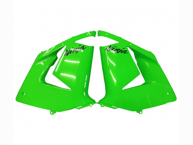2004-2005 Kawasaki ZX10R Motorcycle Fairings - Green Black Ninja Canada