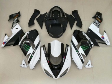 Online 2004-2005 Kawasaki ZX10R Motorcycle Fairings - Green Red Black Canada
