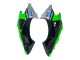 2004-2005 Kawasaki ZX10R Motorcycle Fairings - Green Silver Black 69 Canada