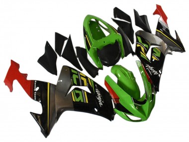 Online 2006-2007 Kawasaki ZX10R Motorcycle Fairings - Green Grey Red Black Yellow Canada