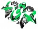 2006-2007 Kawasaki ZX10R Motorcycle Fairing Kits - Green White Black Canada