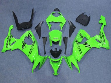 Online 2008-2010 Kawasaki ZX10R Motorcycle Fairing - Green Black Canada