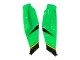 2011-2015 Kawasaki ZX10R Motorcycle Fairings - Green Yellow Black White Elf Monster Canada
