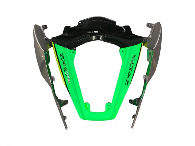2011-2015 Kawasaki ZX10R Motorcycle Fairings - Green Yellow Black White Elf Monster Canada