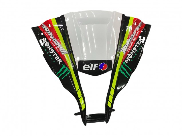 2011-2015 Kawasaki ZX10R Motorcycle Fairings - Green Yellow Black White Elf Monster Canada