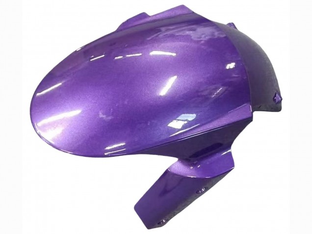 2011-2015 Kawasaki ZX10R Motorcycle Fairing - Purple Matte Black Canada