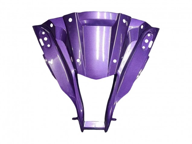 2011-2015 Kawasaki ZX10R Motorcycle Fairing - Purple Matte Black Canada