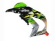 2016-2020 Kawasaki ZX10R Motorcycle Fairings - Green Red Grey Canada