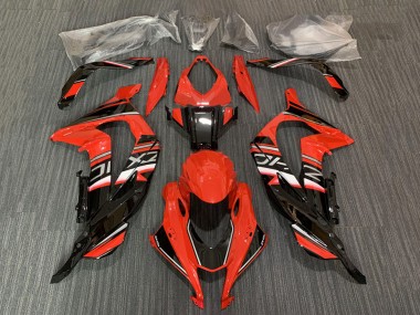 Online 2016-2020 Kawasaki ZX10R Motorcycle Fairing - Red Glossy Black Canada