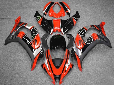 Online 2016-2020 Kawasaki ZX10R Motorcycle Fairings - Red Silver Glossy Black Canada
