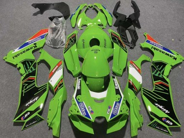Online 2021-2025 Kawasaki ZX10R Motorcycle Fairings - Green White Blue Black Red Showr Elf Mouldings Monster Canada