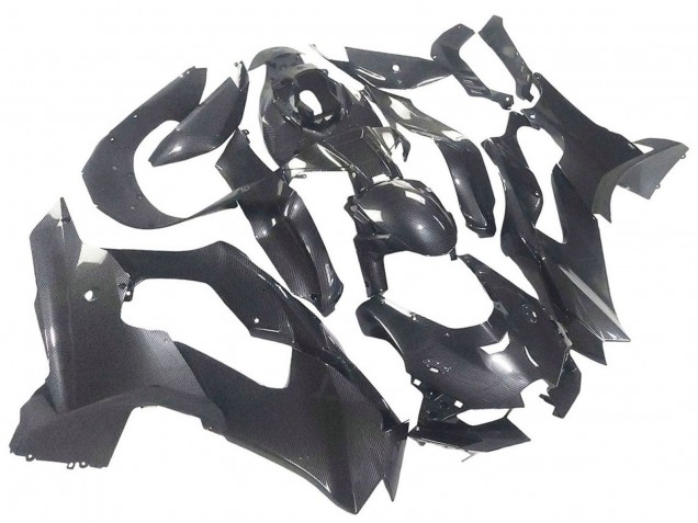 2021-2025 Kawasaki ZX10R Motorcycle Fairings - Black Carbon Fiber Canada