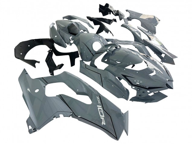 2021-2025 Kawasaki ZX10R Motorcycle Fairings - Grey Canada