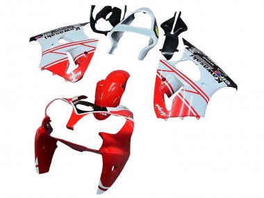 Online 2000-2002 Kawasaki ZX6R Motorcycle Fairings - White Red Black Canada
