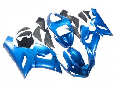 Online 2005-2006 Kawasaki ZX6R Motorcycle Fairings - Glossy Blue Canada