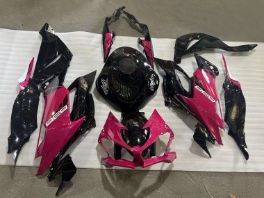 Online 2019-2022 Kawasaki ZX6R Motorcycle Fairings - Glossy Black Pink Ninja Canada