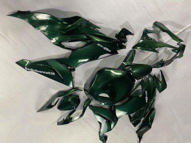 Online 2019-2022 Kawasaki ZX6R Motorcycle Fairings - Dark Green Canada