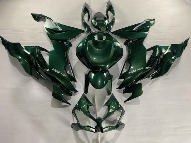 Online 2019-2022 Kawasaki ZX6R Motorcycle Fairings - Dark Green Canada