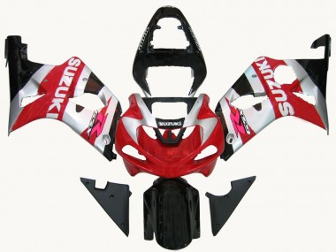 Online 2000-2002 Suzuki GSXR1000 Motorcycle Fairings - Red Silver White Black Canada
