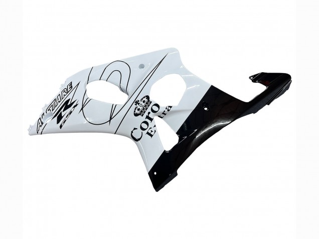 2000-2002 Suzuki GSXR1000 Motorcycle Fairings - White Black Motul Corona Canada