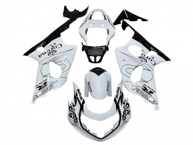 Online 2000-2002 Suzuki GSXR1000 Motorcycle Fairings - White Black Motul Corona Canada
