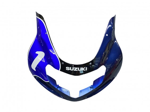 2000-2002 Suzuki GSXR1000 Motorcycle Fairings - Blue White Silver Castrol Dunlop Canada