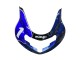 2000-2002 Suzuki GSXR1000 Motorcycle Fairings - Blue White Silver Castrol Dunlop Canada