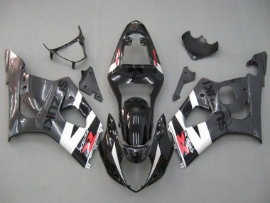 Online 2003-2004 Suzuki GSXR 1000 Motorcycle Fairings - Glossy Black White Grey Red Canada
