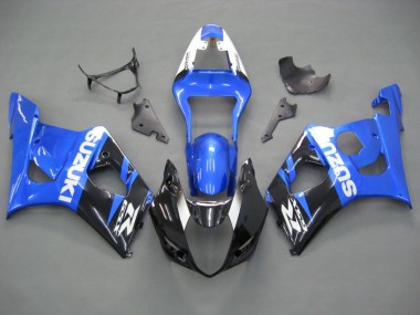 Online 2003-2004 Suzuki GSXR 1000 Motorcycle Fairings - Blue White Black Canada