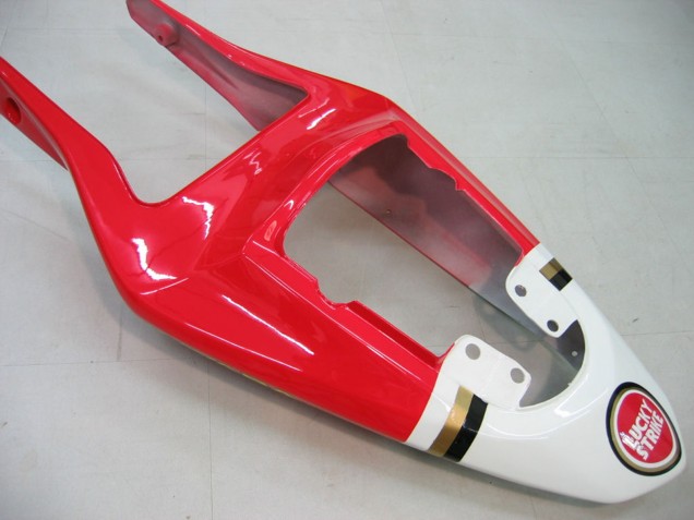 2003-2004 Suzuki GSXR 1000 Motorcycle Fairings - White Red Motul Lucky Strike Canada