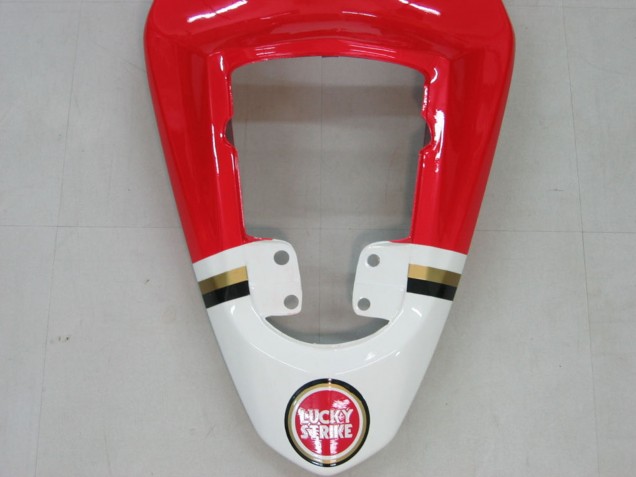 2003-2004 Suzuki GSXR 1000 Motorcycle Fairings - White Red Motul Lucky Strike Canada