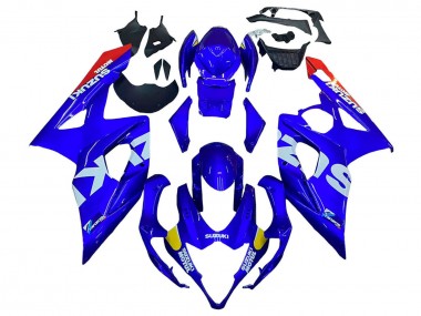 Online 2005-2006 Suzuki GSXR 1000 Motorcycle Fairings - Blue Yellow White Red Motul Canada