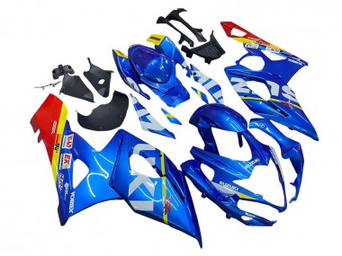 Online 2005-2006 Suzuki GSXR 1000 Motorcycle Fairings - Blue Yellow Red White Canada