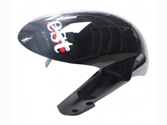 2007-2008 Suzuki GSXR 1000 Motorcycle Fairings - Glossy Black White West Canada