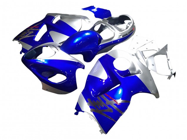 1996-2007 Suzuki GSXR 1300 Hayabusa Motorcycle Fairings - Blue Silver Hayabusa Canada