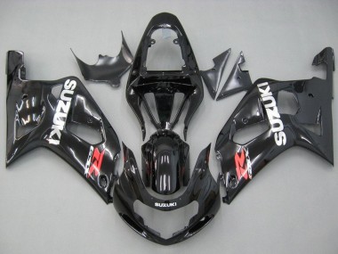 Online 2001-2003 Suzuki GSXR 600 / GSXR 750 Motorcycle Fairings - Glossy Black Red White Canada