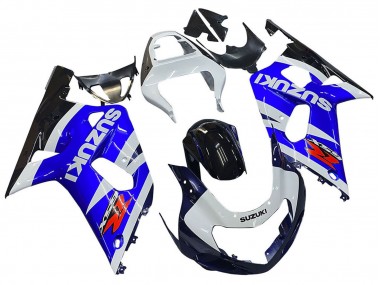 Online 2001-2003 Suzuki GSXR 600 / GSXR 750 Motorcycle Fairings - Blue White Glossy Black Red Canada