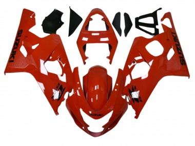 Online 2004-2005 Suzuki GSXR 600 / GSXR 750 Motorcycle Fairing - Red Black Canada