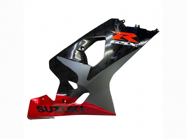 2004-2005 Suzuki GSXR 600 / GSXR 750 Motorcycle Fairings - Black Grey Red Canada