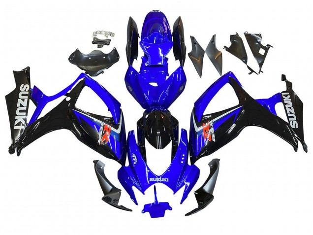 2006-2007 Suzuki GSXR 600 / GSXR 750 Motorcycle Fairings - Blue Black Red Canada