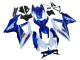 2008-2010 Suzuki GSXR 600 / GSXR 750 Motorcycle Fairing Kits - Blue White Red Canada