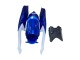 2008-2010 Suzuki GSXR 600 / GSXR 750 Motorcycle Fairing Kits - Blue White Red Canada