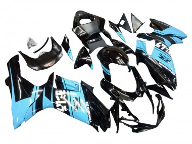 Online 2011-2024 Suzuki GSXR 600 / GSXR 750 Motorcycle Fairings - Glossy Black Light Blue Canada