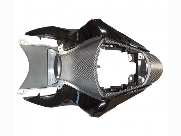 2011-2024 Suzuki GSXR 600 / GSXR 750 Motorcycle Fairings - Glossy Black Light Blue Canada