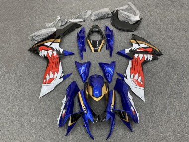 Online 2011-2024 Suzuki GSXR 600 / GSXR 750 Motorcycle Fairings - Blue Gold Red Black Canada