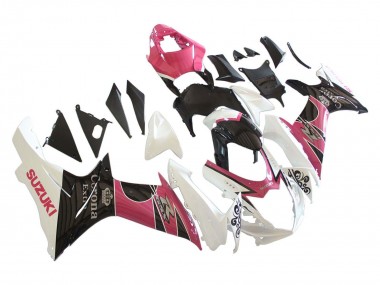 Online 2011-2024 Suzuki GSXR 600 / GSXR 750 Motorcycle Fairings - White Pink Black Corona Canada